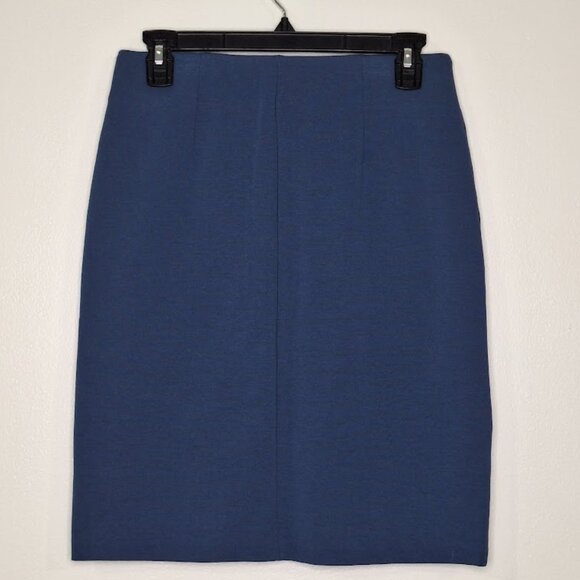 Old Navy Ponte-Knit Pencil Skirt in Pacific Blue - Picture 6 of 10